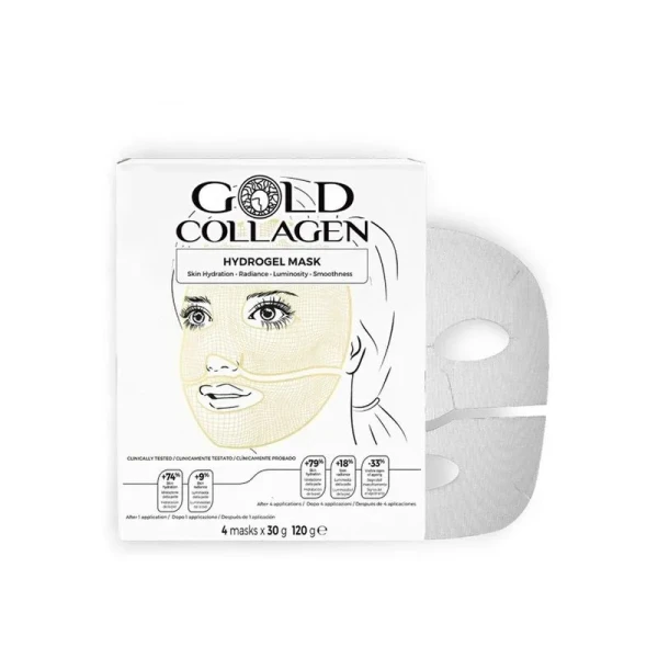 Gold Collagen Hydrogel Máscara 30g